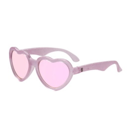 Babiators Original Hearts: Sparkle Squad | Lavender Mirrored Lens 6+ years