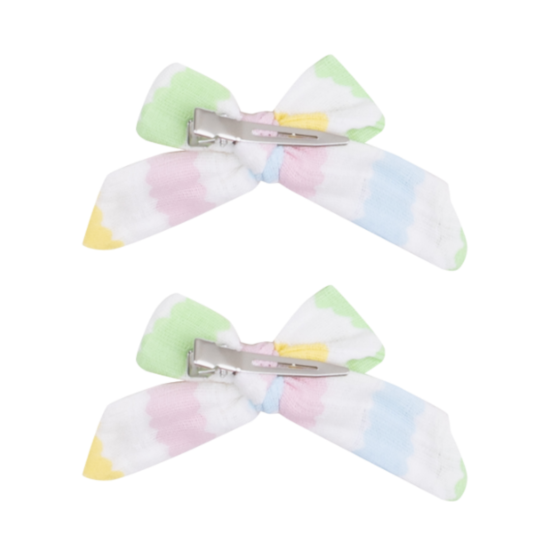 Angel Dear Ric Rac 2 Pack Hair Bow w/ Clip