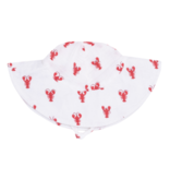 Angel Dear Crawfish Muslin Wide Brim Sunhat
