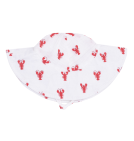 Angel Dear Crawfish Muslin Wide Brim Sunhat
