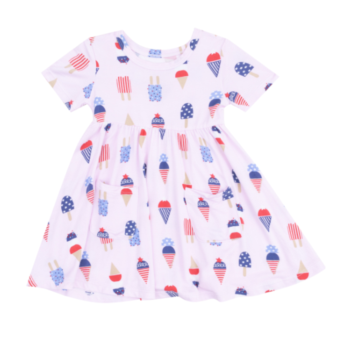 Angel Dear American Ice Cream S/S Twirly Dress