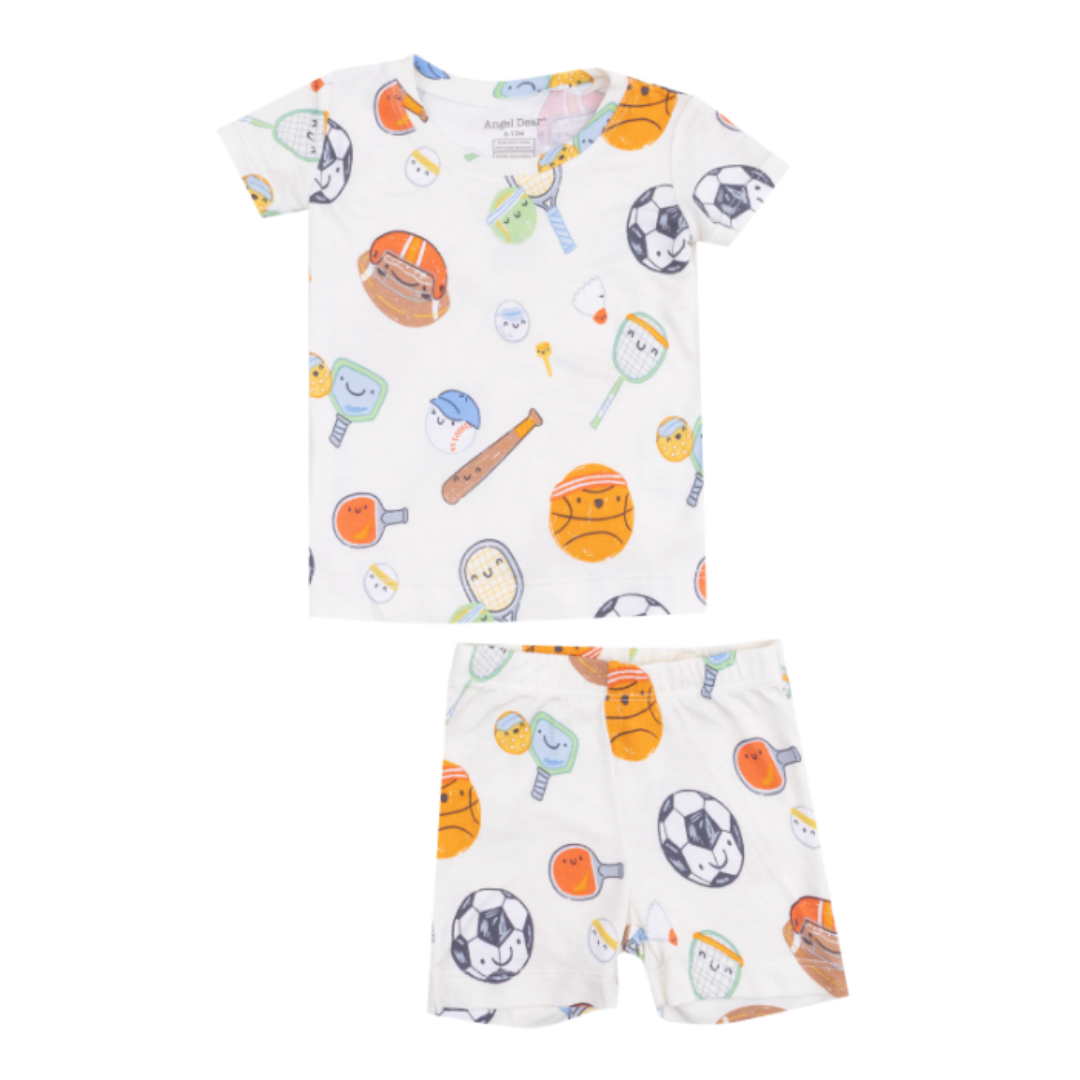 Angel Dear Sports Ball Friends Longewear Short Set