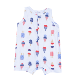 Angel Dear American Ice Cream Sleeveless Shortie Romper