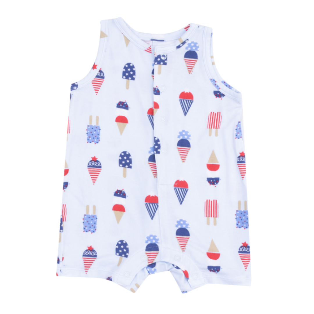 Angel Dear American Ice Cream Sleeveless Shortie Romper