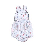 Baby Loren Ahoy Sailor Pima Sun Bubble - Blue