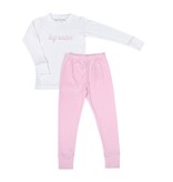 Magnolia Baby Big Sister Pima Embroidered Long Pajamas