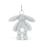 Jellycat Bashful Silver Bunny Bag Charm