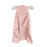 Mon Ami Pink Faith Bunny Hooded Towel