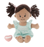 Manhattan Toys Love, Stella Doll Beige | Brown Pigtails