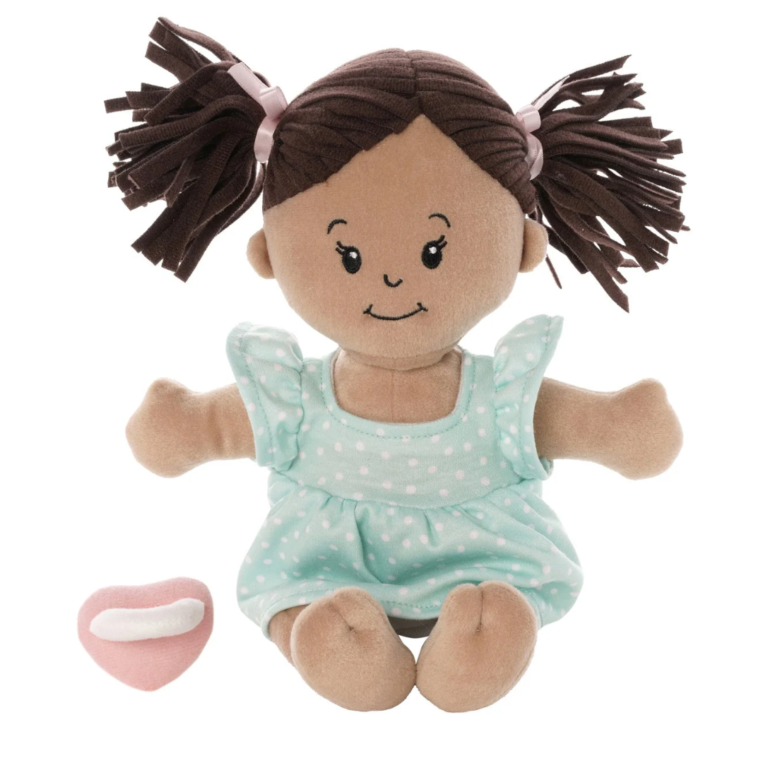 Manhattan Toys Love, Stella Doll Beige | Brown Pigtails
