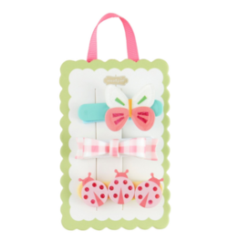 Mud Pie Ladybug Spring Hairclips
