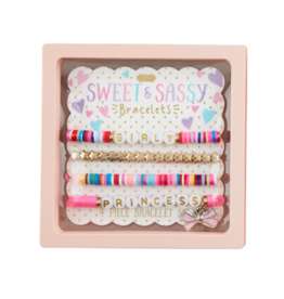 Mud Pie Princess Beaded Bracelets