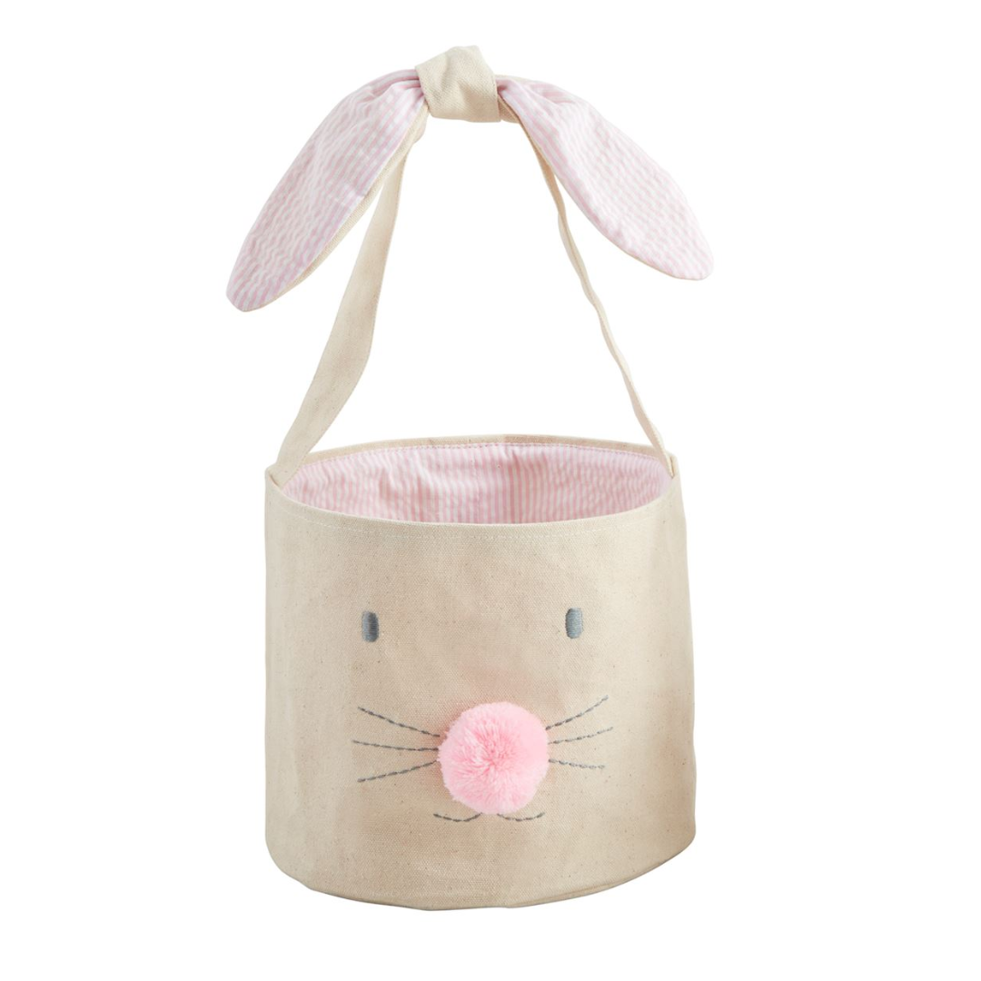 Mud Pie Bunny Face Easter Basket - Large