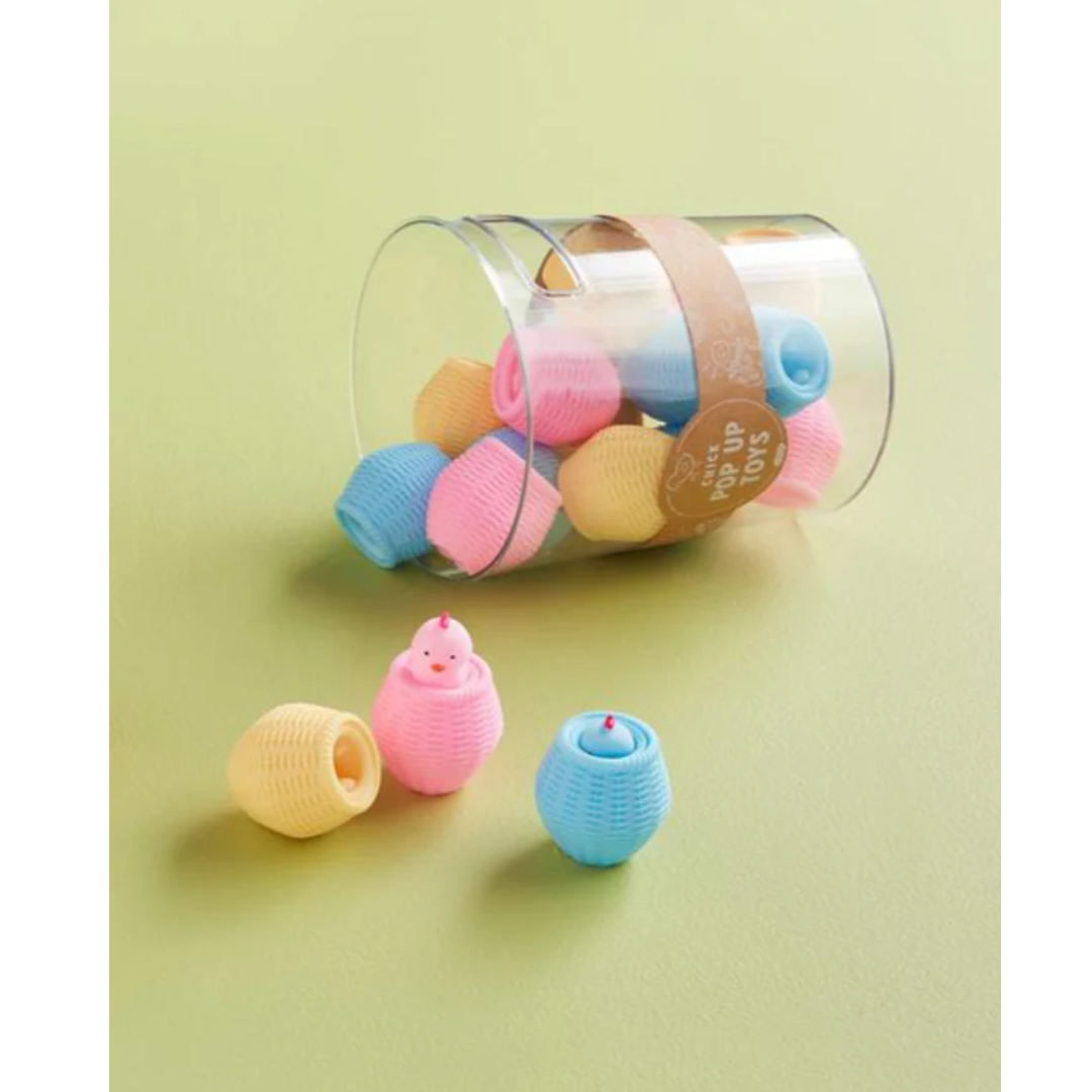 Mud Pie Easter Chick Pop Up Sensory Toy | Assorted