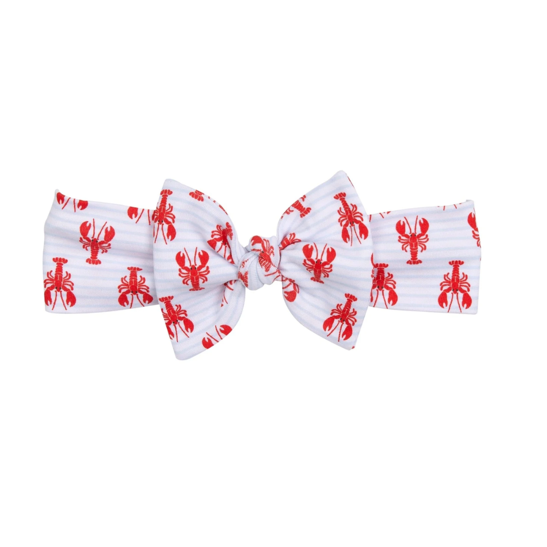 Magnolia Baby Lil' Snappers Crawfish Pima Headband