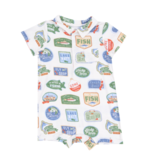 Angel Dear Bait Shop Signage Polo Shortie
