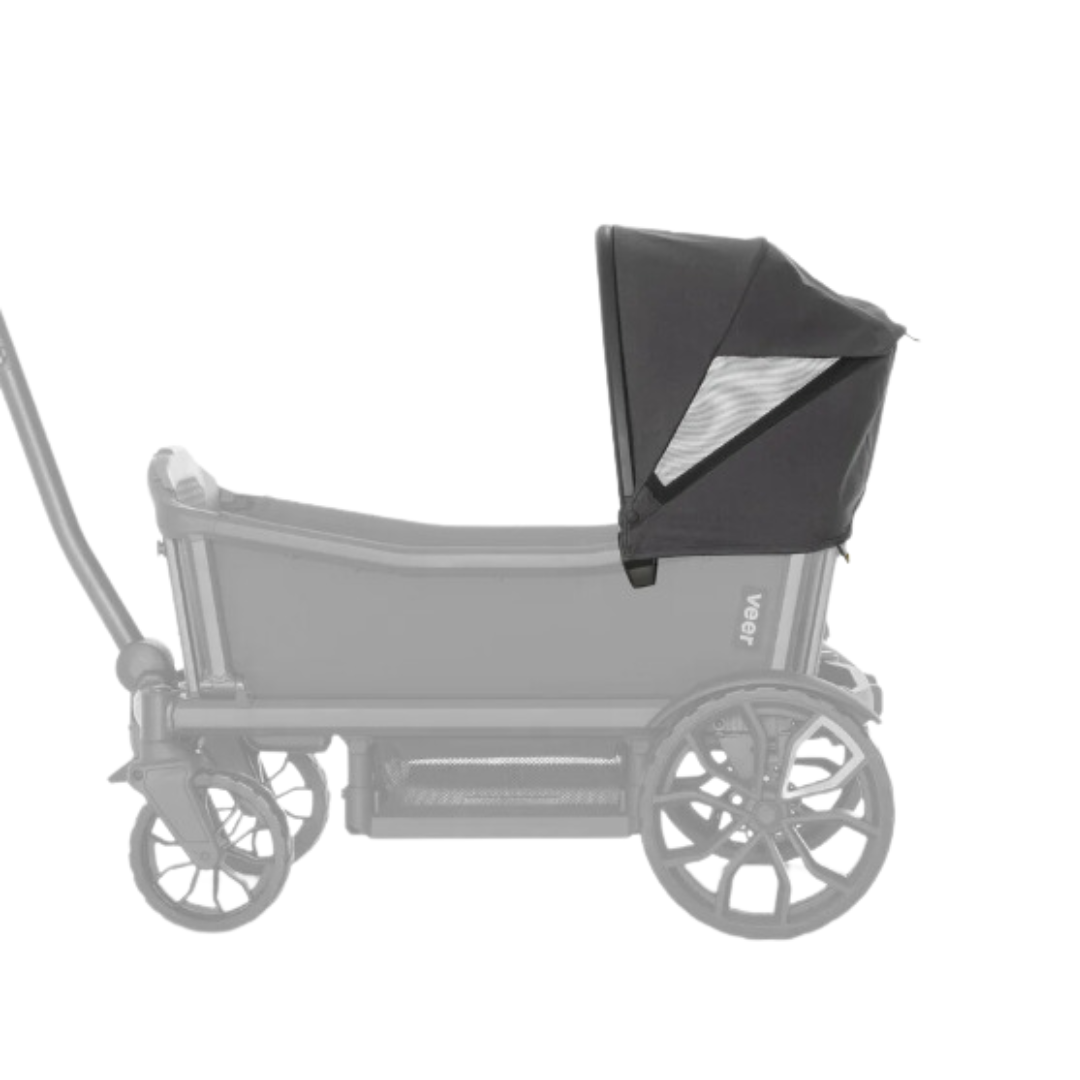 Veer Veer Stroller Wagon Hybrid | Cruiser City Wagon | Essentials Bundle (Cruiser City, Canopy, City Basket)