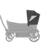 Veer Veer Stroller Wagon Hybrid | Cruiser City XL Wagon | XL Essentials Bundle (Cruiser City XL, Canopy XL, City Basket XL)