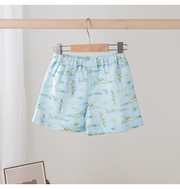 Nola Tawk Gator Games Organic Muslin Shorts