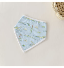 Nola Tawk Gator Games Organic Muslin Bib