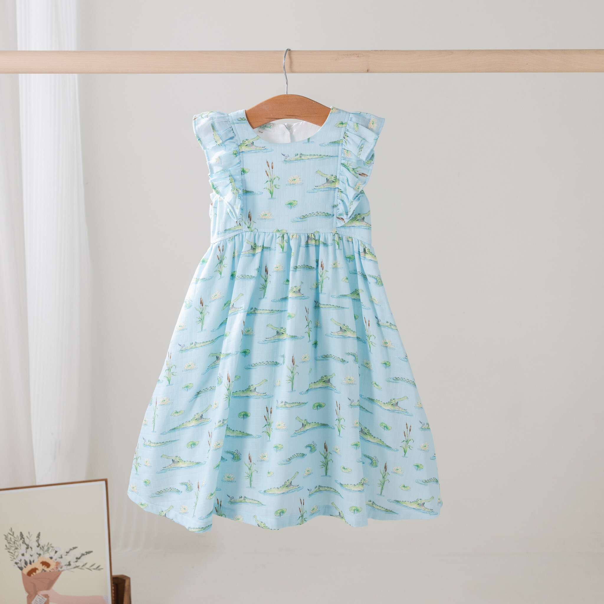 Nola Tawk Gator Games Organic Muslin Dress