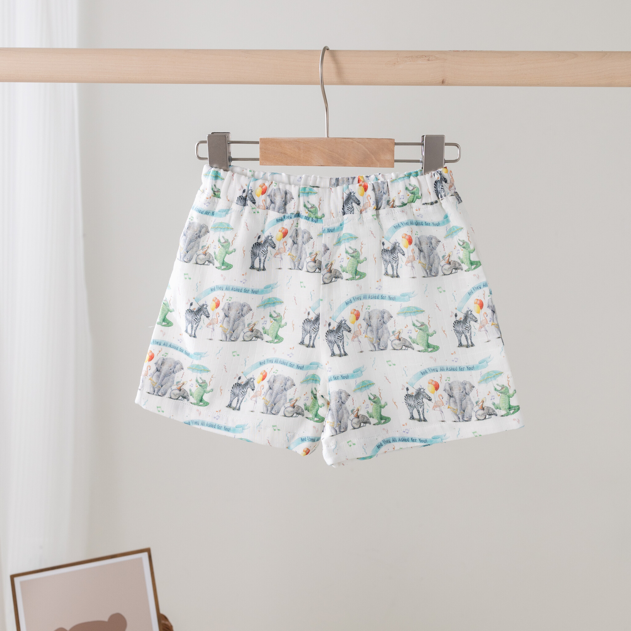 Nola Tawk They All Asked For You Organic Muslin Shorts