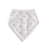 Nola Tawk Fleur De Rose Organic Cotton Muslin Bib