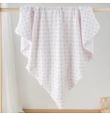 Nola Tawk Fleur De Rose Organic Cotton Muslin Quilt