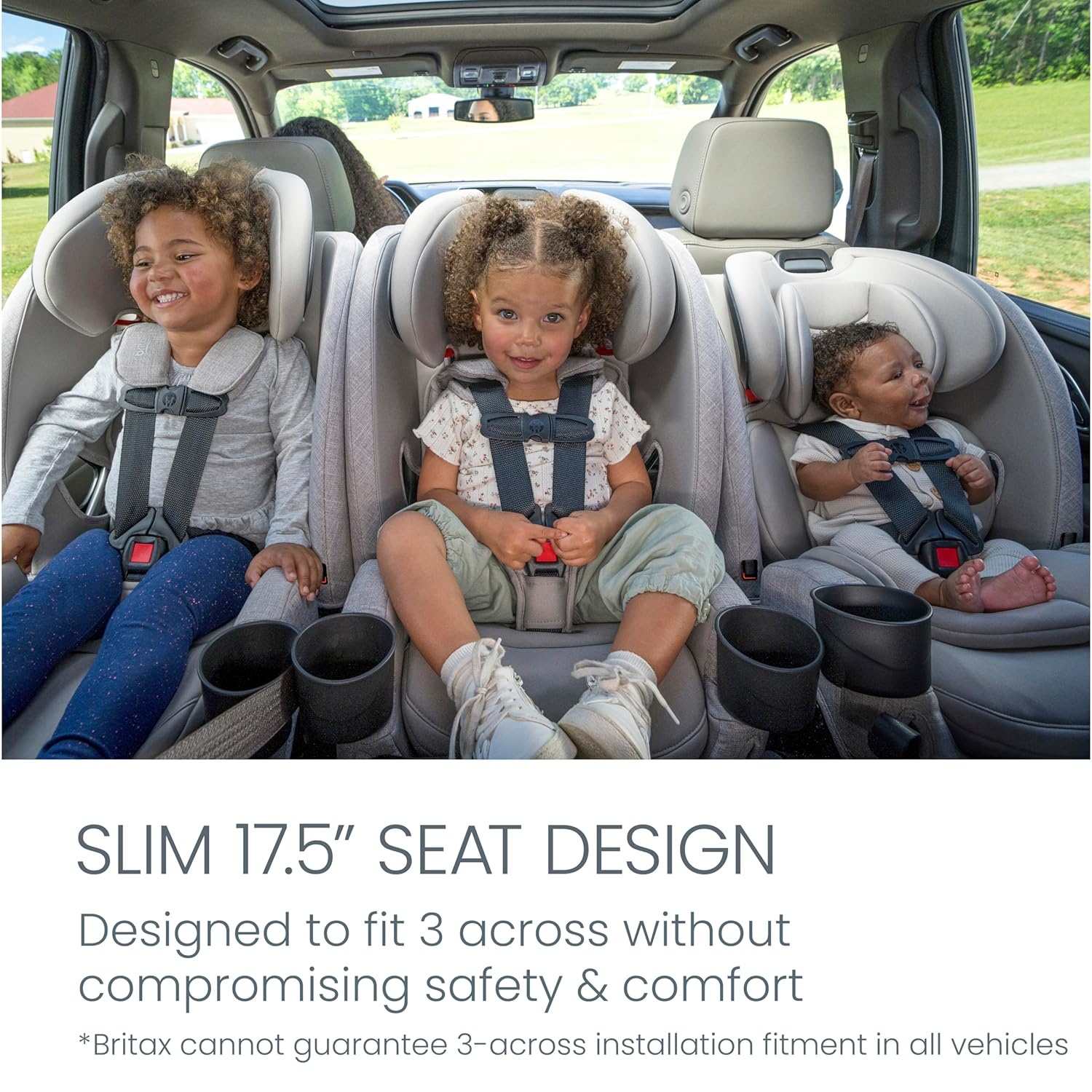 Britax Britax One4Life Slim Clicktight All-in-One Car Seat and Booster Combo