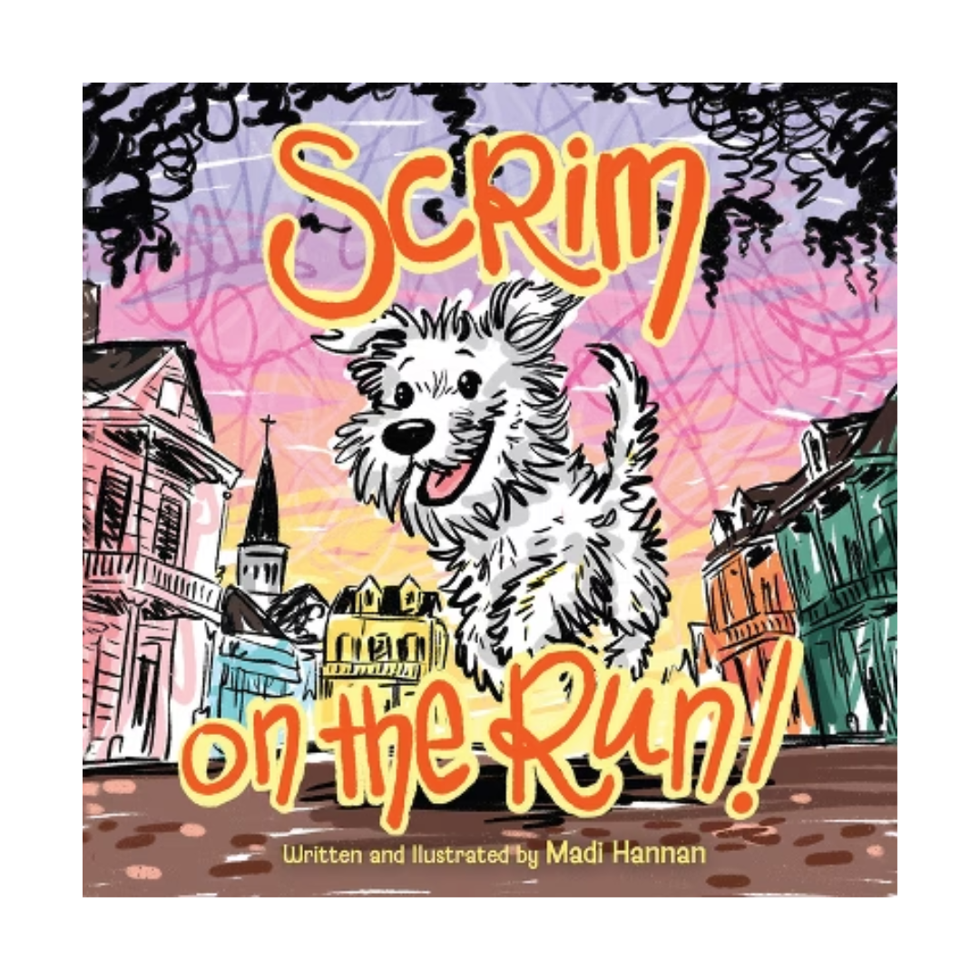 Books Scrim on the Run Hardcover Book