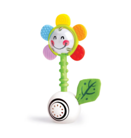 Hape Shake 'n Sparkle Flower Rattle