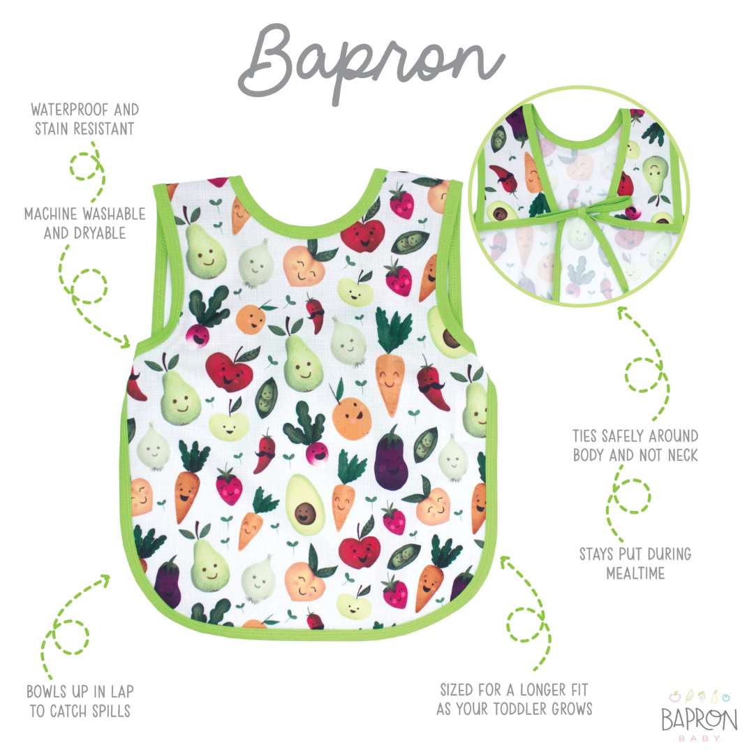 BapronBaby Bapron Bib Apron | Toddler (6m-3T) market fresh