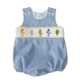 Lulu Bebe Smock Fish Sleeveless Bubble
