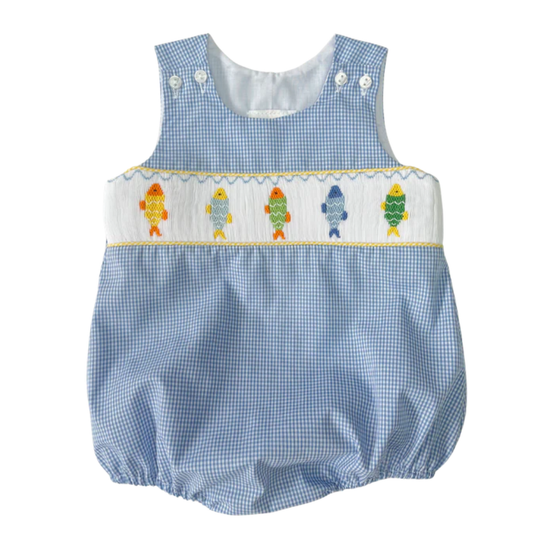 Lulu Bebe Smock Fish Sleeveless Bubble