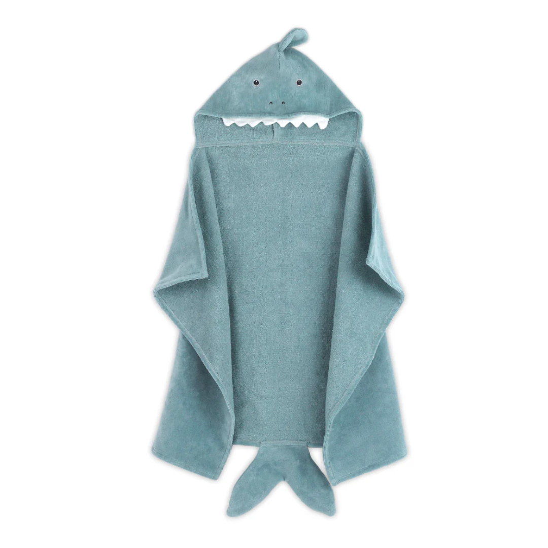 Mon Ami Seaborn Shark Hooded Towel