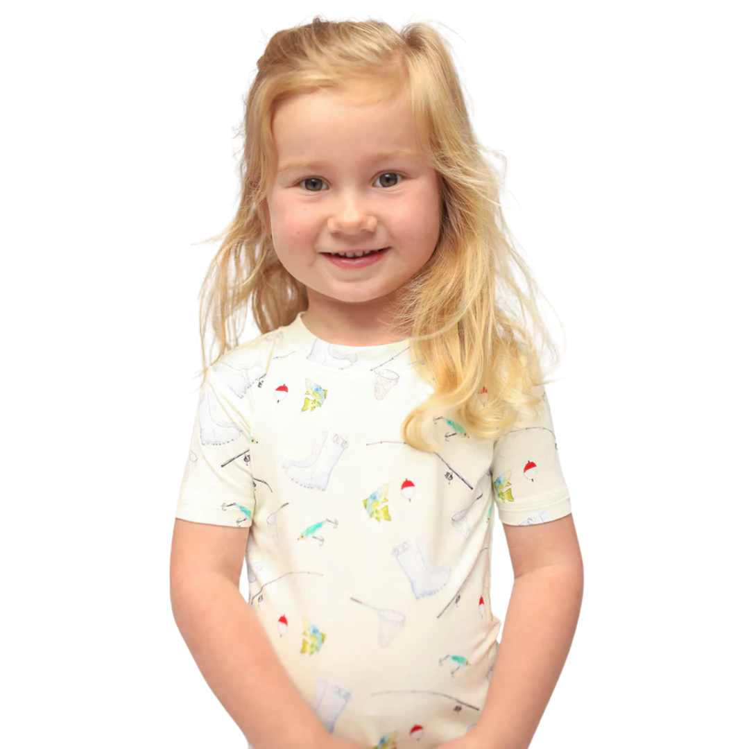 Southern Slumber Fishing 2 Piece Bamboo PJ Set