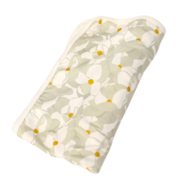 Southern Slumber Magnolia Bamboo Swaddle Blanket