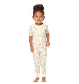 Southern Slumber Magnolia 2 Piece Bamboo PJ Set