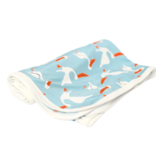 Southern Slumber Pelican Bamboo Swaddle Blanket