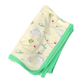 Southern Slumber Fishing Bamboo Swaddle Blanket