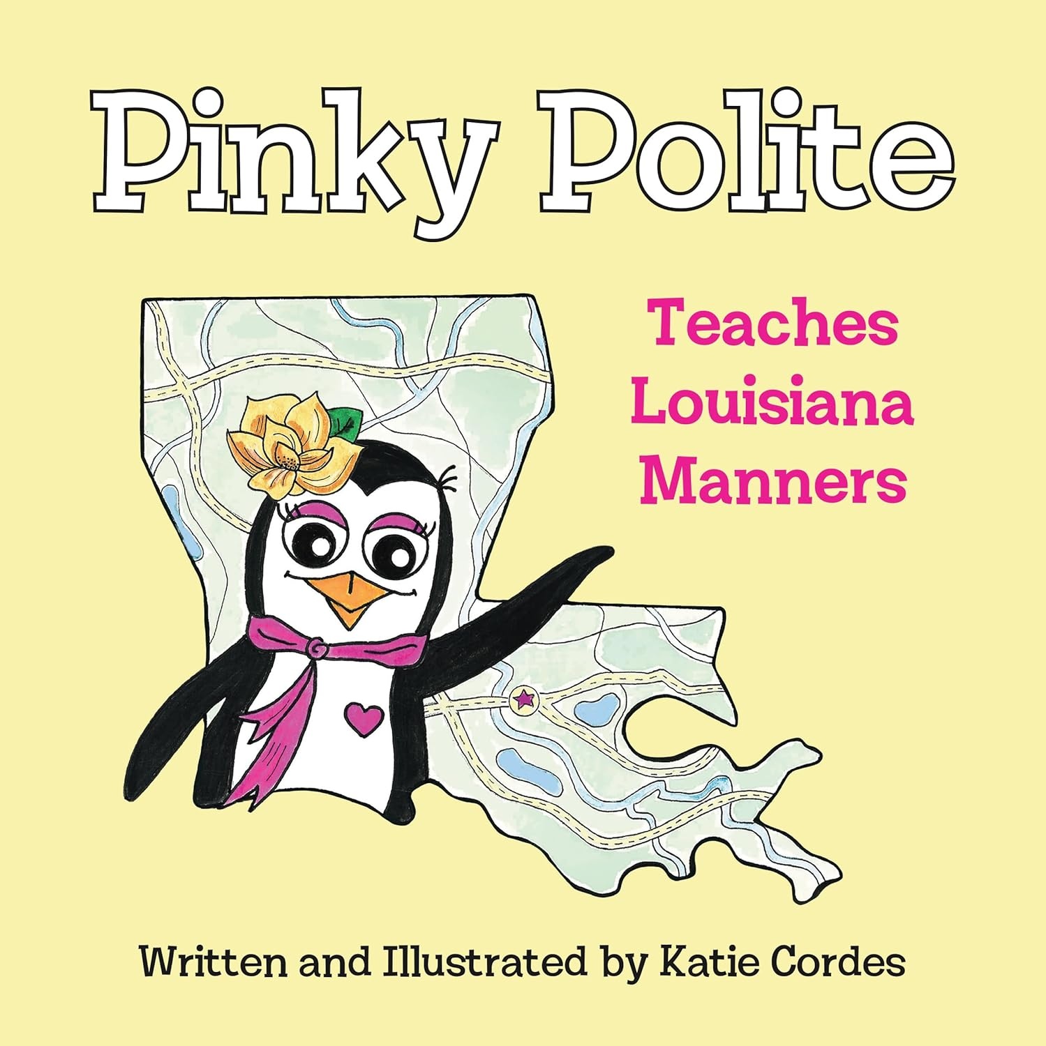 Books Pinky Polite Teaches Louisiana Manners Hardcover Book