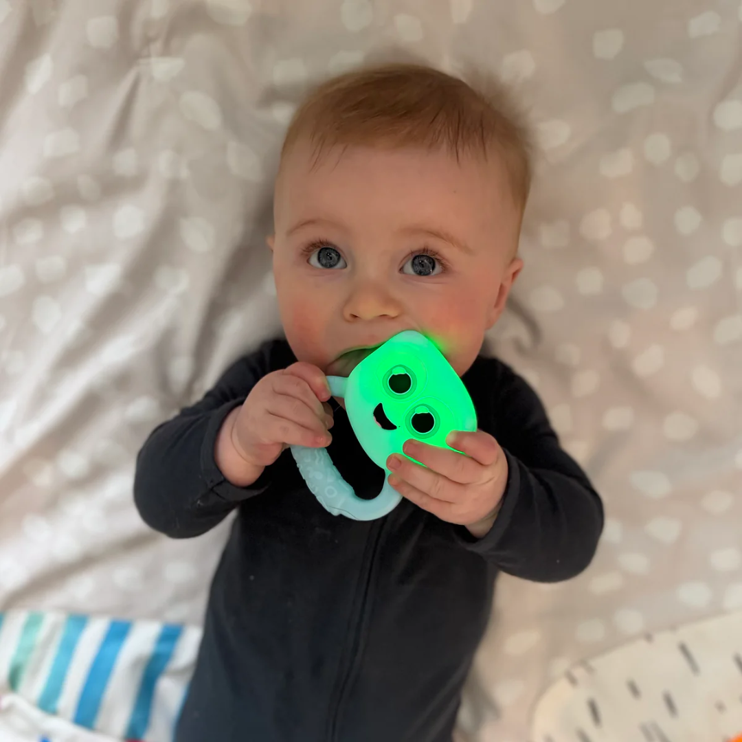 Glo Pals Glo Pals Light Up Sensory Rattle | Lumi (Purple)