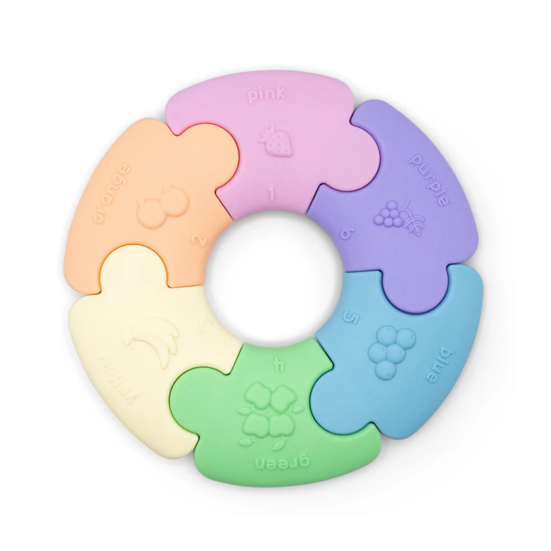 Jellystone Designs My First Puzzle Colour Wheel | Rainbow Pastel