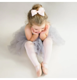 Baby Wisp Americana Boutique Ribbon Bow Alligator Clip  | Peach