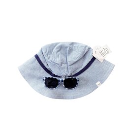 Mud Pie Hat & Sunglasses Set