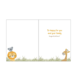 Baby Greeting Card | Animal Hammock