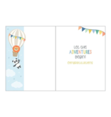 Baby Greeting Card | Baby Shower Balloons