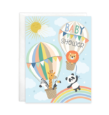 Baby Greeting Card | Baby Shower Balloons