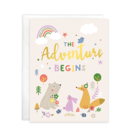Baby Gift Enclosure Card | Adventure Begins