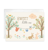 Baby Greeting Card | Clothesline